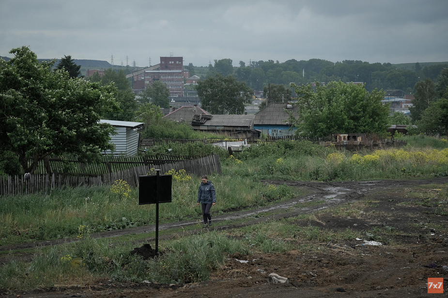 Поселок Подземгаз Кемеровской области. Фото «7х7»