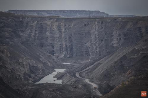 Угольный разрез в поселке Подземгаз. Фото «7х7»